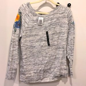 Torrid Greg and floral sweater